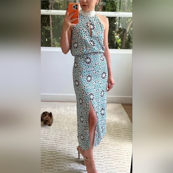 Topshop halter midi dress 10 - Picture 8 of 8